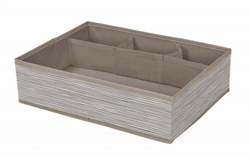 Domoletti BOXSTORAGE DOMOLETTI 17X23X13CM Pilkas