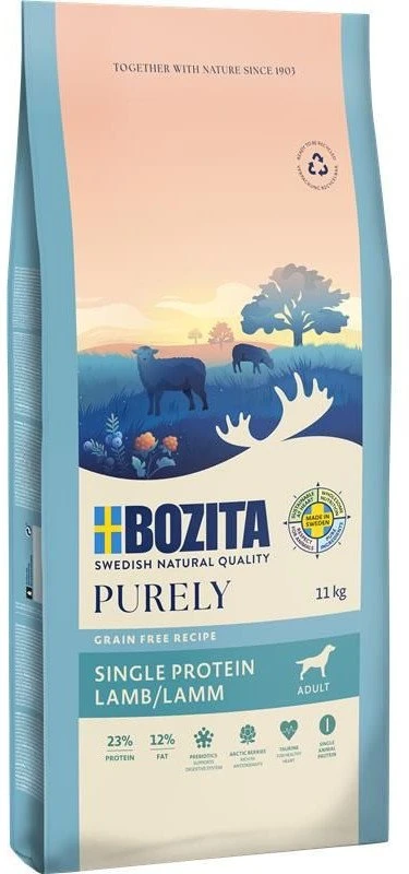 Šunų Maistas - BOZITA Purely Adult Aviena Sausas Šunų Maistas 11kg Be Glitimo