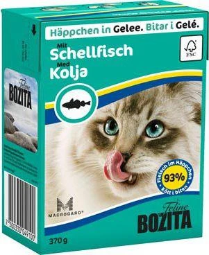 Kačių Maistas - BOZITA Menkė želė padaže 370 g Be grūdų Be glitimo