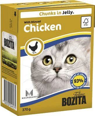 Kačių Maistas - BOZITA Vištiena želėje 370 g
