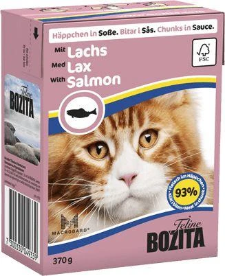 Bozita katėms su lašiša rožinė pakuotė
