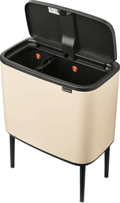 Brabantia Waste Bin Bo Touch Bin 11 + 23 L Soft rusvai gelsvas