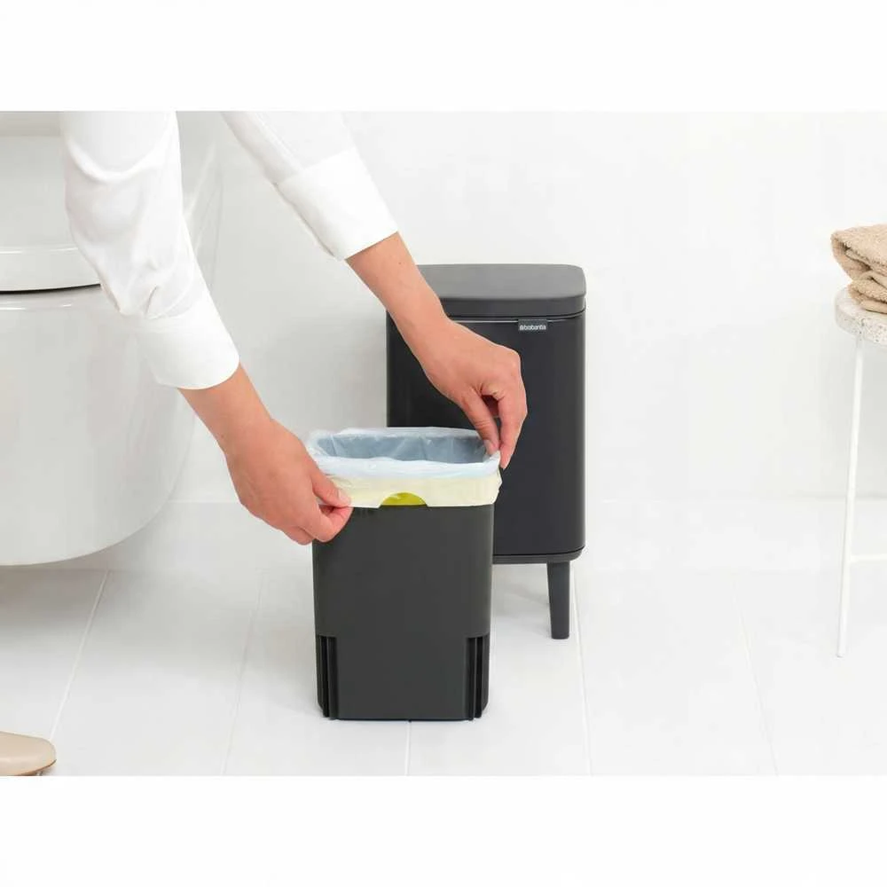 Brabantia Šiukšlių dėžė, Bo Hi 4L - Matt Juodas