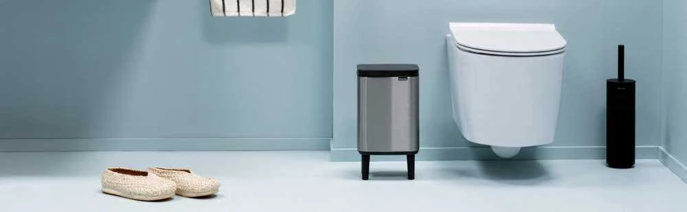 Brabantia Šiukšlių dėžė, Bo Hi 4L - Matt Steel Fingerprint Proof