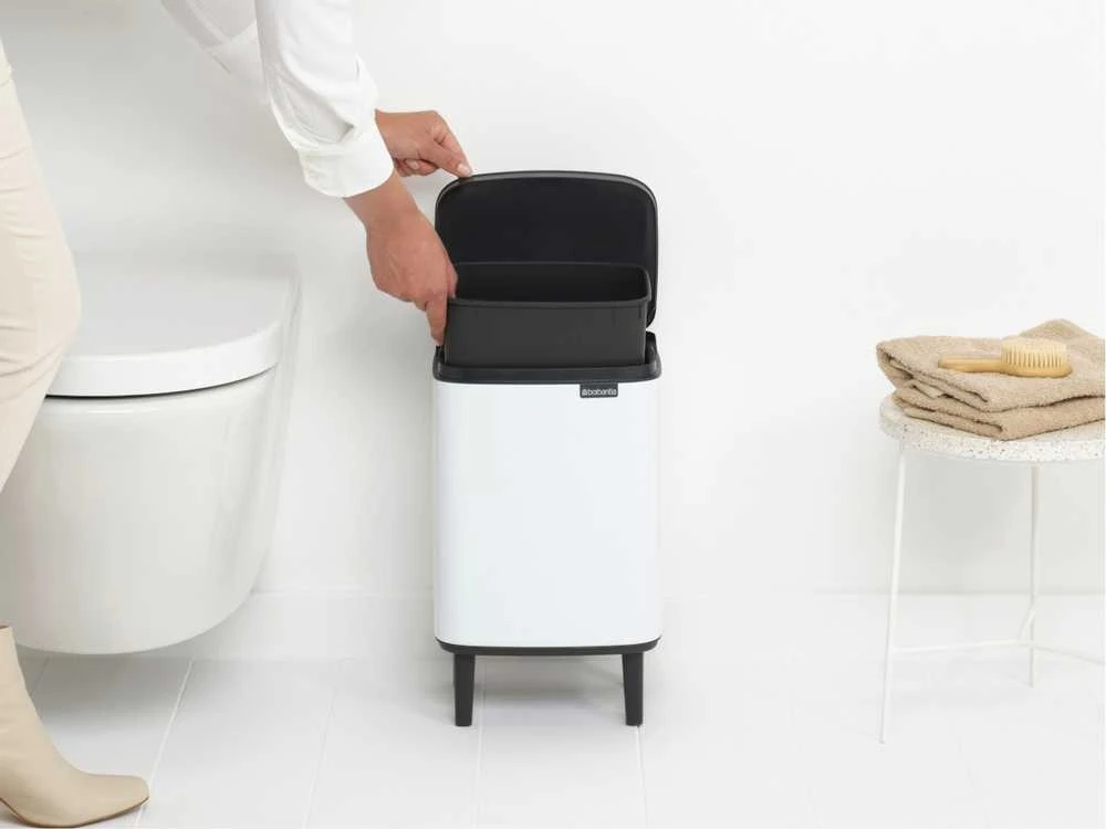 Brabantia Šiukšlių dėžė, Bo Hi 7L - Baltas