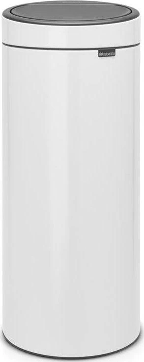 Brabantia Touch Bin Nauja, balta, 30 L