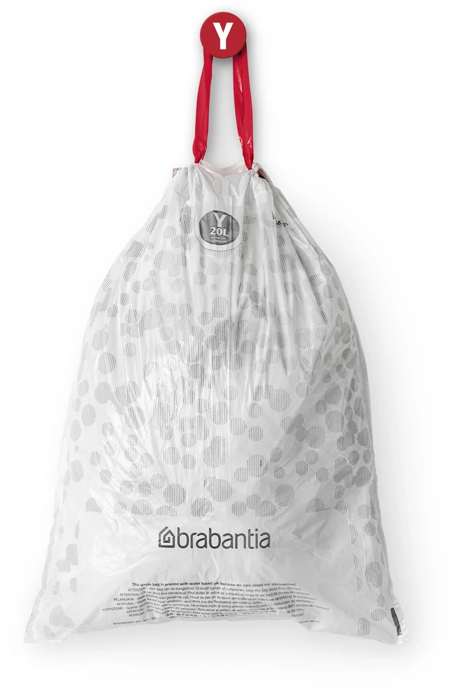 Brabantia Šiukšlių maišeliai Y 20 L (dalytuve 40 maišelių)