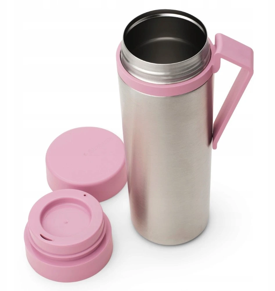 Brabantia Buteliukas termiczna Make & Take 500 ml Lilac Rožinė