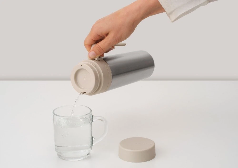 Brabantia Termosas Make & Take 500 ml švelnios smėlio spalvos