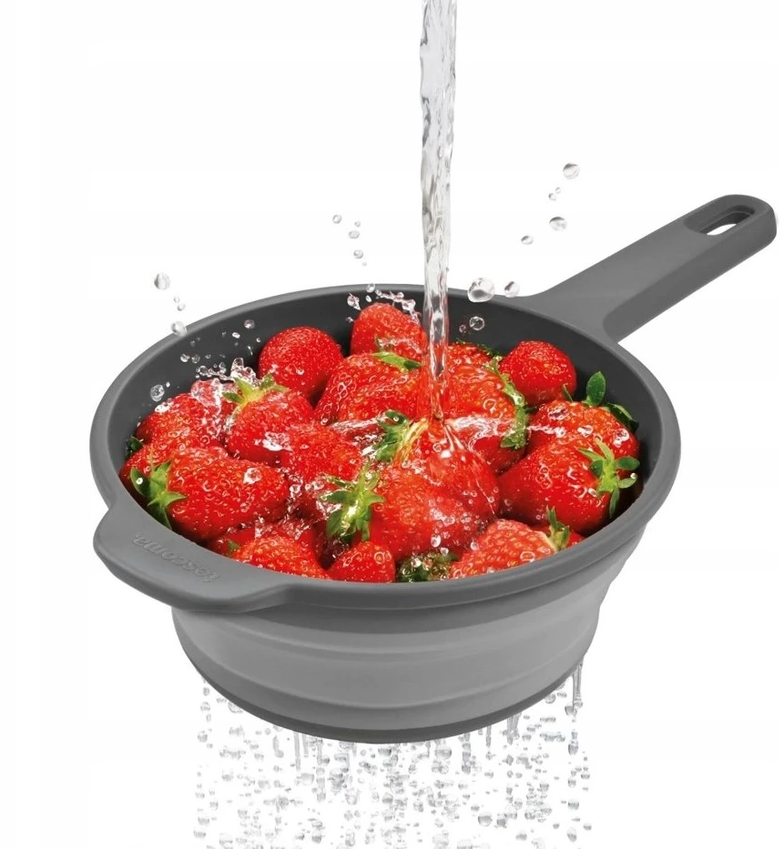 Brabantia sietelis su rankena GRANDCHEF 18 cm, sulankstomas, 428539