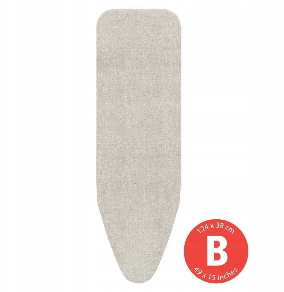 Brabantia BRABANTIA ironing board cover 124x38 cm Denim Pilkas (B) 8 mm felt 236204