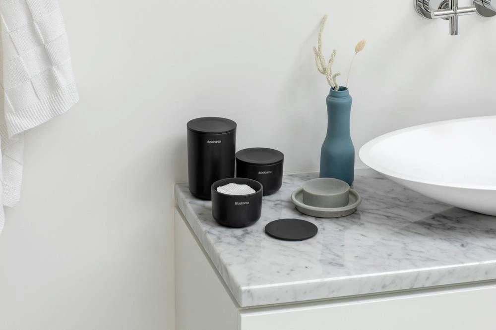 Brabantia Renew laikymo indeliai 3vnt. - Dark Pilkas