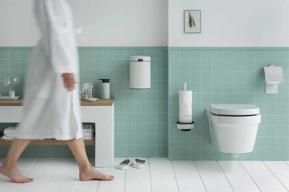 Brabantia Tualetinio popieriaus laikiklis be duomenų, baltas