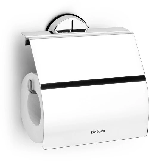 Brabantia tualetinio popieriaus laikiklis Brilliant Steel sidabrinis
