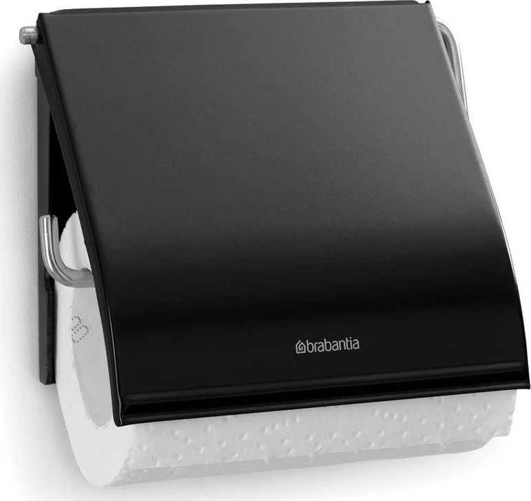 Brabantia Tualetinio popieriaus laikiklis ReNew - Matt Juodas