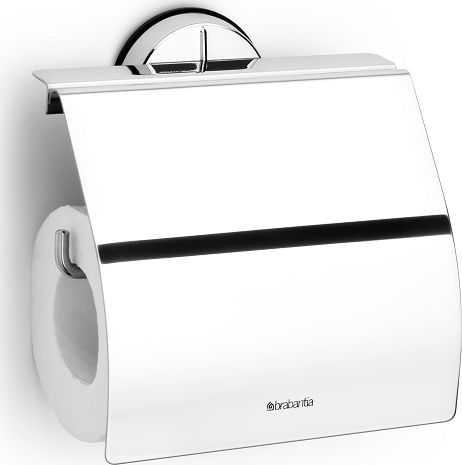 Brabantia Laikiklis na papier toaletowy Brilliant Steel Sidabrinė