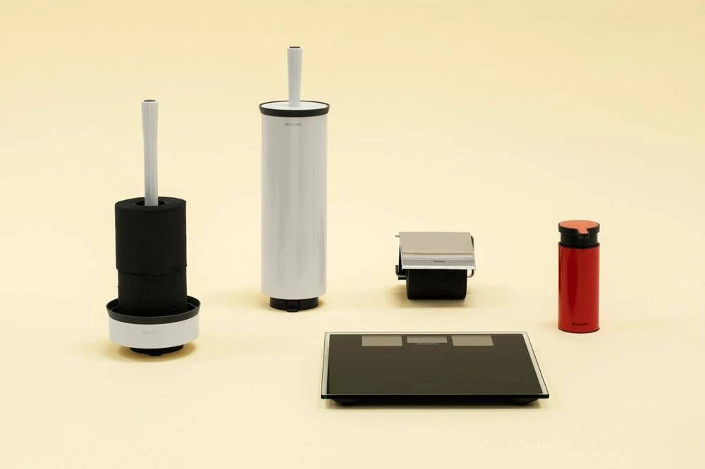 Brabantia Tualetinio popieriaus laikiklis Classic, matinio plieno