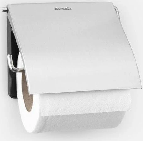 Brabantia Tualetinio popieriaus laikiklis Classic, matinio plieno