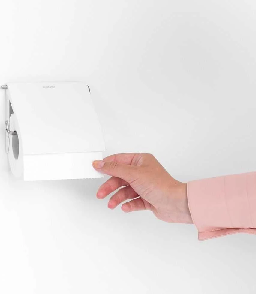 Brabantia Renew tualetinio popieriaus laikiklis - Baltas