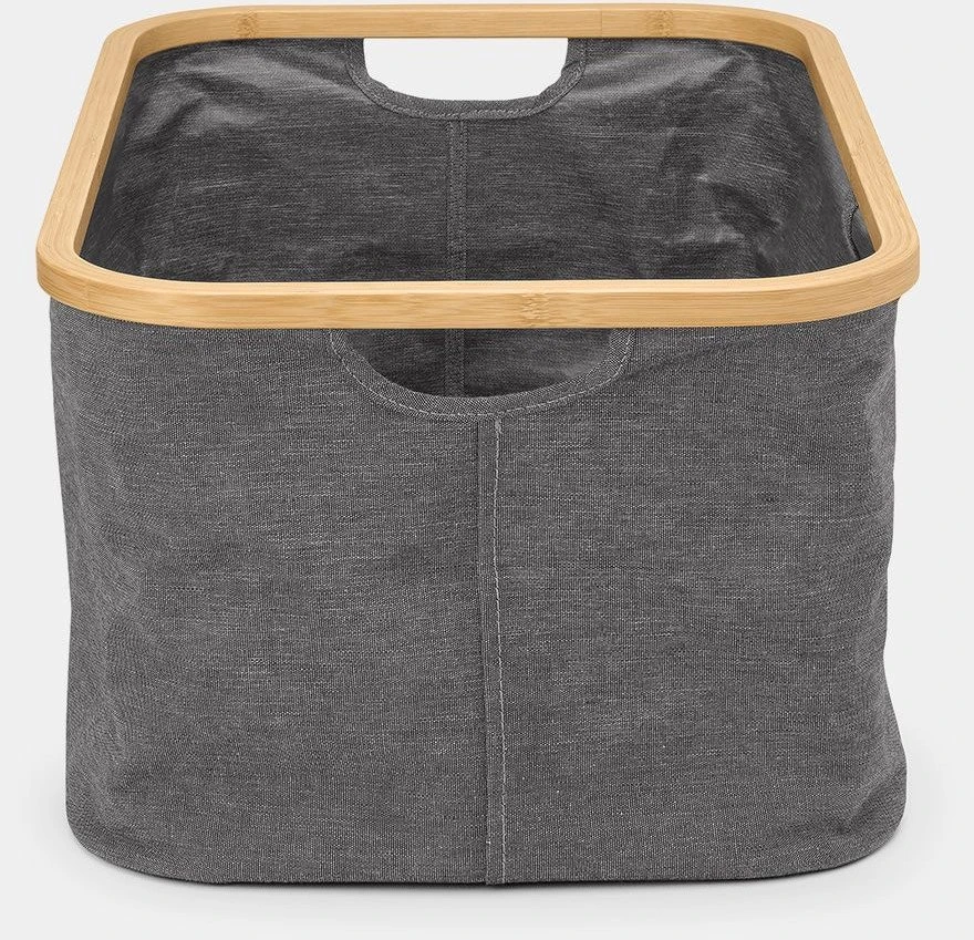 Brabantia Skalbinių krepšys, sulankstomas, 40L - Pepper Juodas