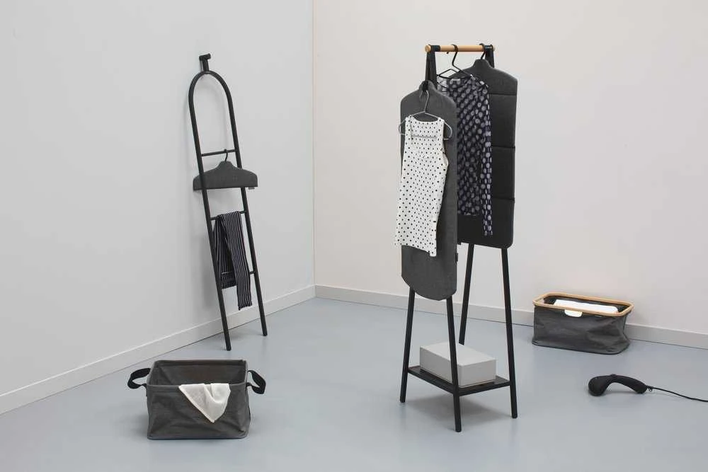 Brabantia Drabužių kabykla Linn, Compact - Juodas
