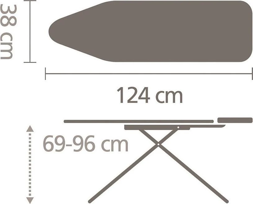 Brabantia Lyginimo lenta A 110x30 cm - Denim Mėlyna