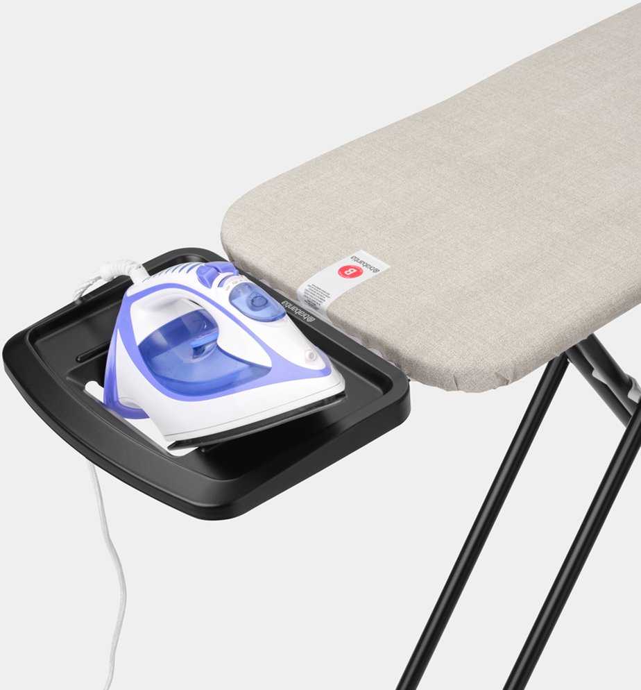 Brabantia Lyginimo lenta B, 124x38 cm, laikiklis - Denim Pilkas