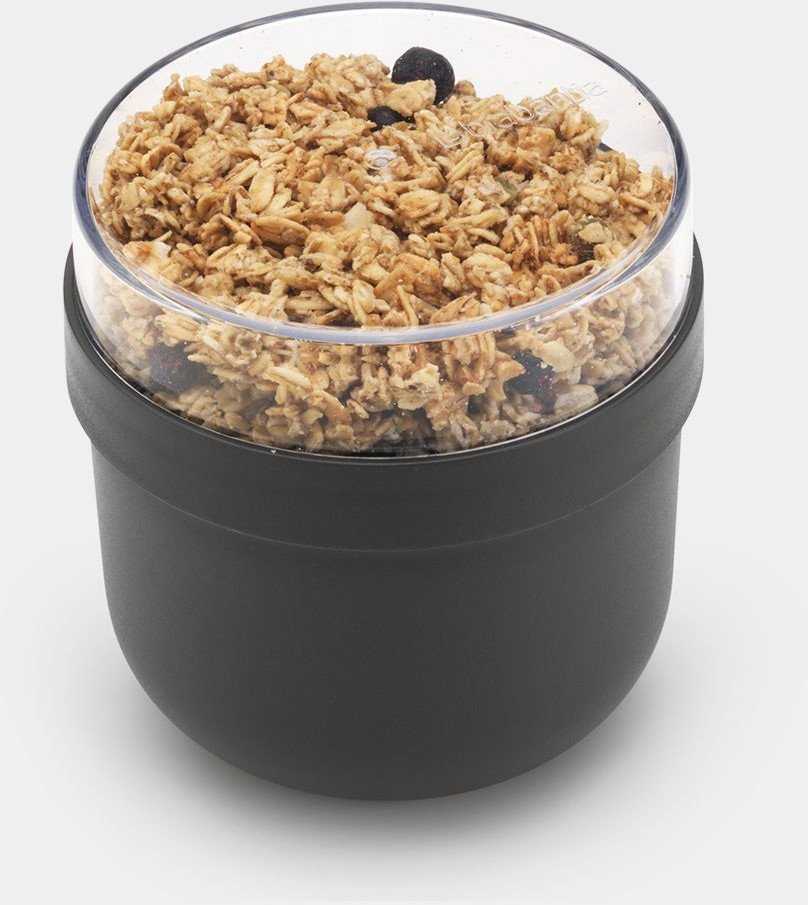 Brabantia BRABANTIA Make &amp, Take breakfast and lunch set dark pilkas 206740