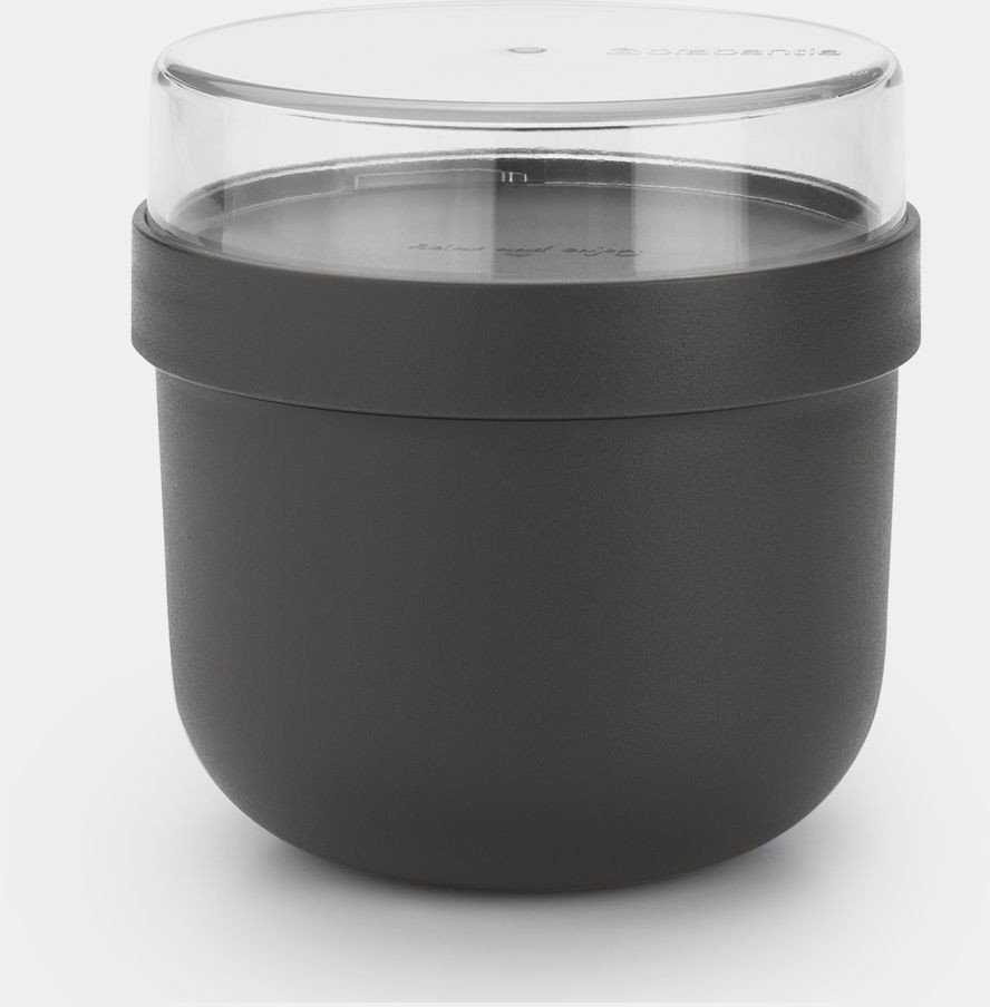 Brabantia BRABANTIA Make &amp, Take breakfast bowl 0.5L dark pilka 204180