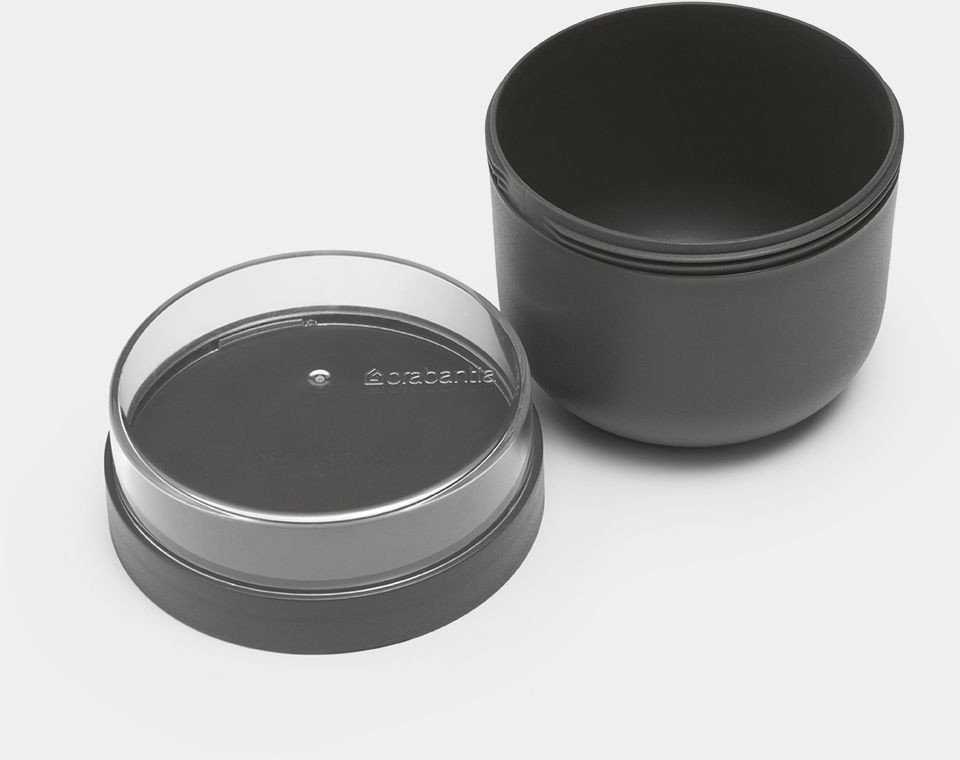 Brabantia BRABANTIA Make &amp, Take breakfast bowl 0.5L dark pilka 204180