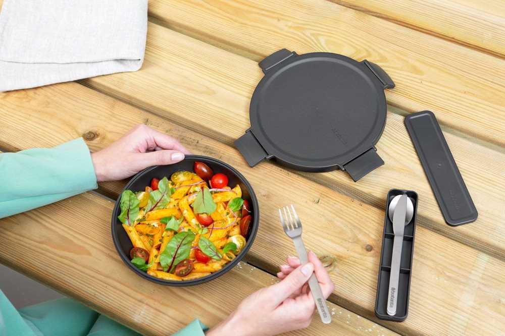 Brabantia BRABANTIA Make &amp, Take lunch bowl 1L dark pilkas 206009