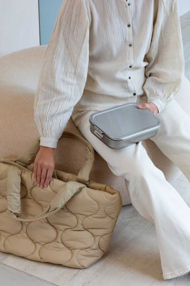 Brabantia BRABANTIA Make &amp, Take lunch box L Matt Steel 203800