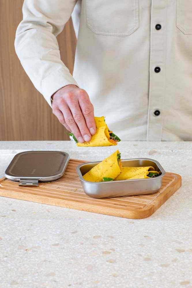 Brabantia Lunch konteineris Make & Take sidabrinė (203589)