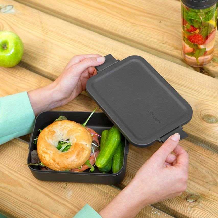 Brabantia BRABANTIA Make &amp, Take lunch box medium dark pilkas 202520