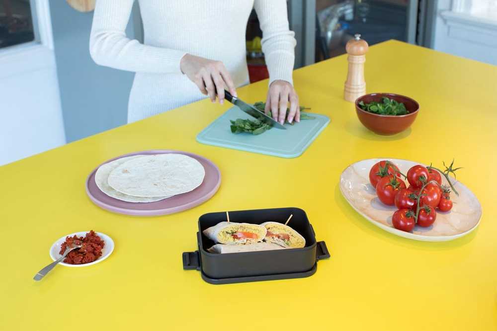 Brabantia BRABANTIA Make &amp, Take lunch box medium dark pilkas 202520