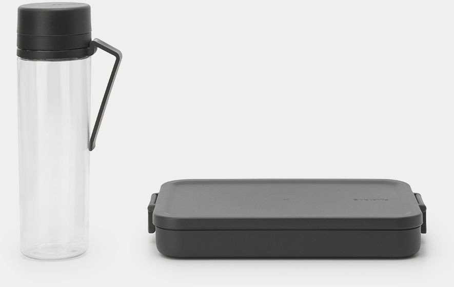 Brabantia BRABANTIA Make &amp, Take lunch break set dark pilkas 206689