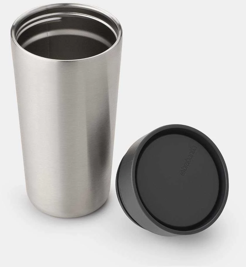Brabantia BRABANTIA Make &amp, Take thermal mug 0.36 L dark pilka 228681
