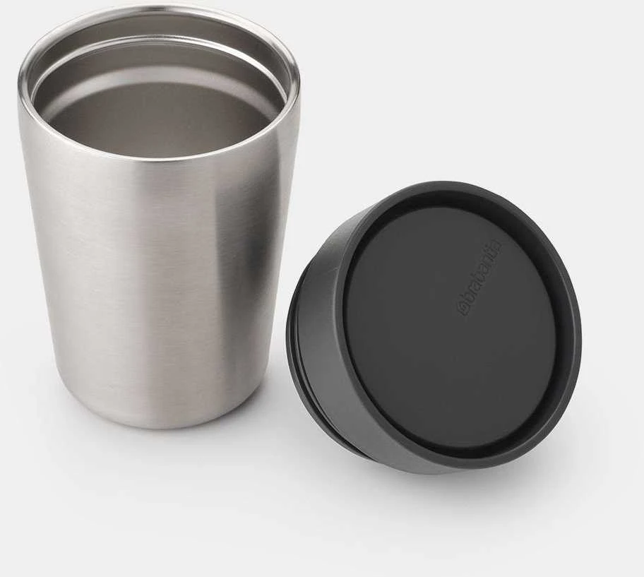Brabantia BRABANTIA Make &amp, Take thermal mug 0.36 L light pilka 228704
