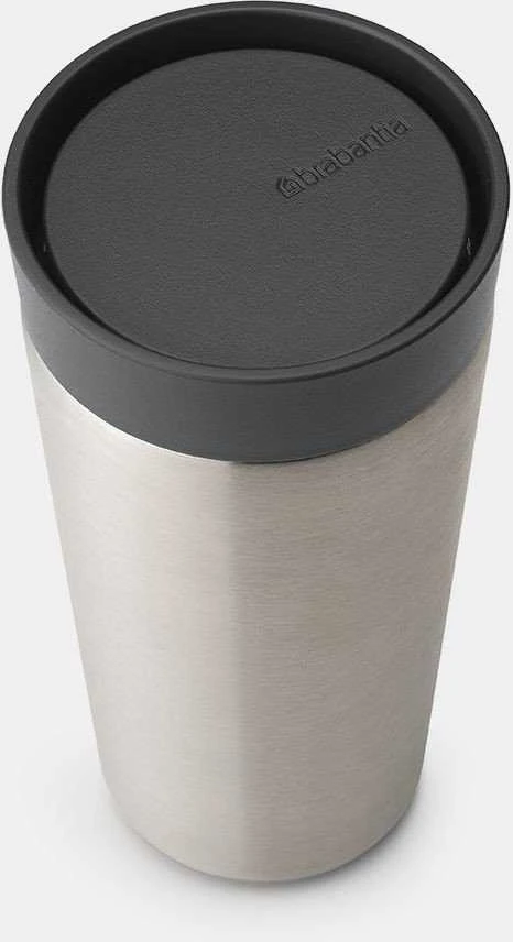 Brabantia BRABANTIA Make &amp, Take thermal mug 0.36 L dark pilka 228681