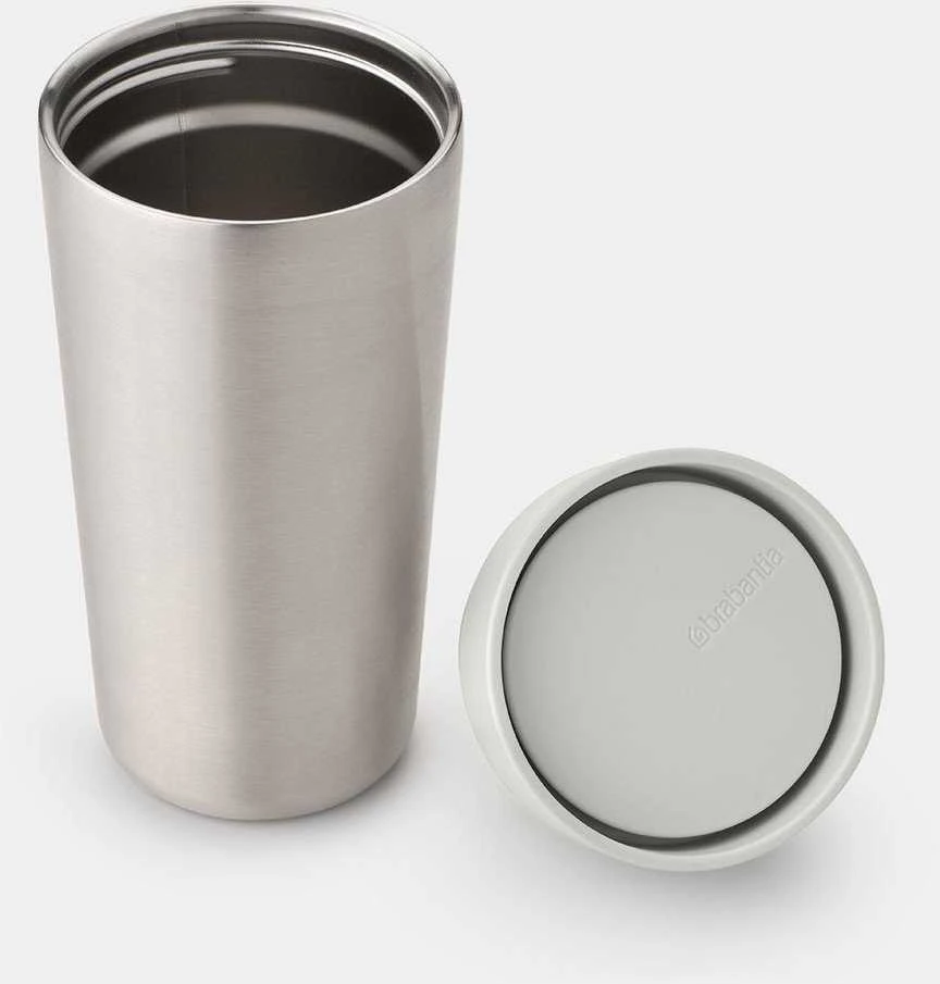 Brabantia BRABANTIA Make &amp, Take termo puodelis 0,36 l šviesiai pilkas 228704