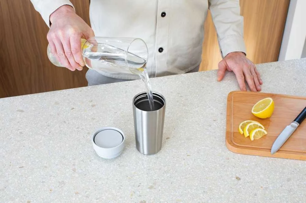 Brabantia BRABANTIA Make &amp, Take thermal mug 0.36 L light pilka 228704
