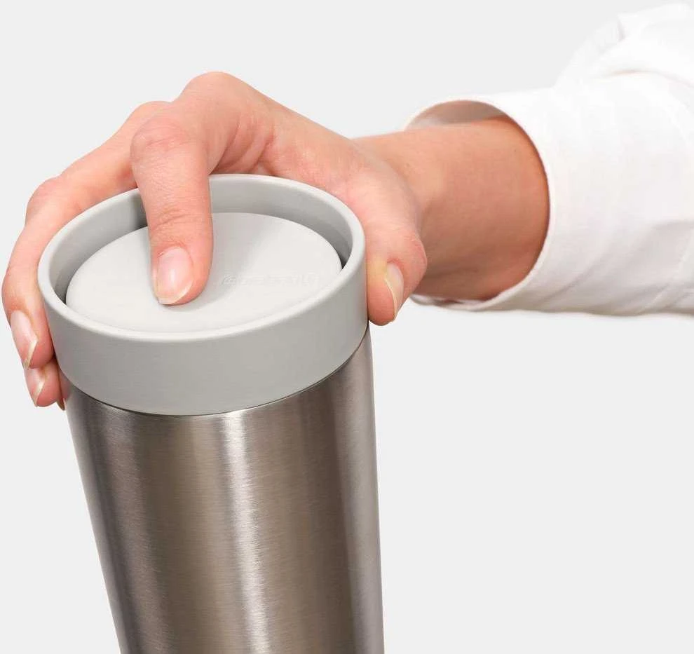 Brabantia BRABANTIA Make &amp, Take thermal mug 0.36 L light pilka 228704