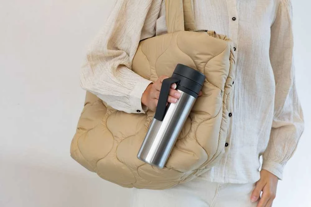 Brabantia BRABANTIA Make &amp, Take thermal mug 0.5 L dark pilka 228643