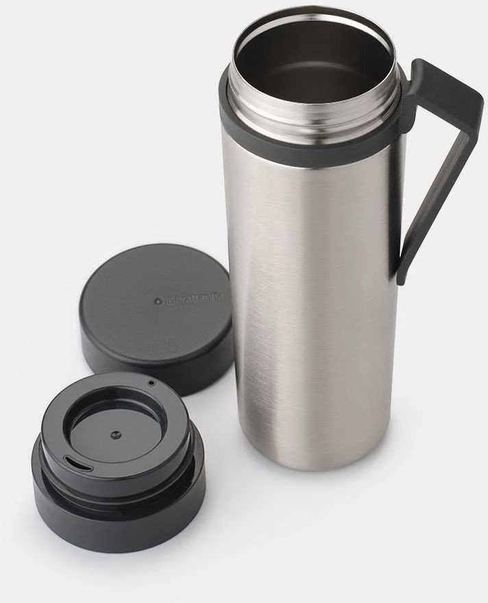Brabantia BRABANTIA Make &amp, Take thermal mug 0.5 L dark pilka 228643