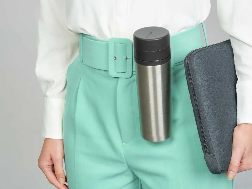 Brabantia BRABANTIA Make &amp, Take thermal mug 0.5 L dark pilka 228643