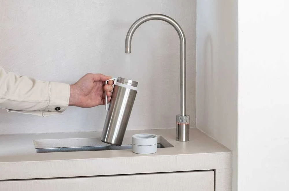 Brabantia BRABANTIA Make &amp, Take thermal mug 0.5 L light pilka 228667