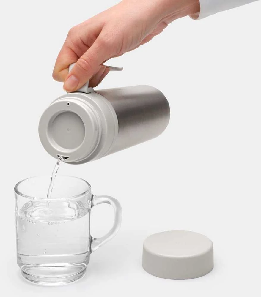 Brabantia BRABANTIA Make &amp, Take thermal mug 0.5 L light pilka 228667