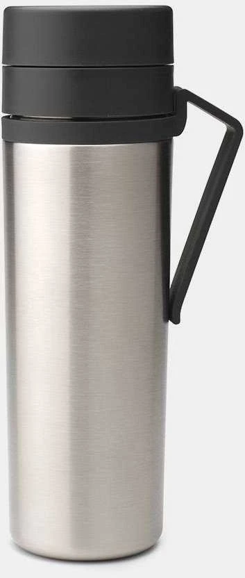 Brabantia BRABANTIA Make &amp, Take thermal mug 0.5 L dark pilka 228643