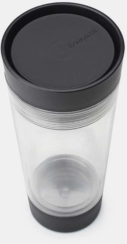 Brabantia BRABANTIA Make &amp, Take travel tea mug 0.36 L dark pilkas 228766