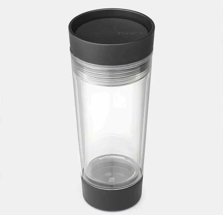 Brabantia BRABANTIA Make &amp, Take travel tea mug 0.36 L dark pilkas 228766